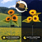 🌻🔥🔥🔥Wasserdichte Sonnenblume mit Solarpanel