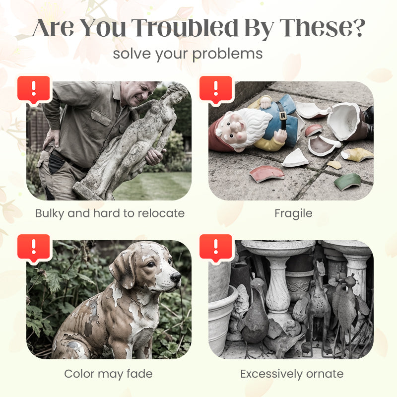 🌿 2D Acryl-Dekostecker für Blumentöpfe – Flaches Gartenmotiv als stilvolle Pflanzendekoration