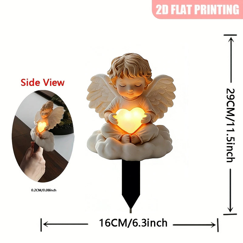 🌿 2D Acryl-Dekostecker für Blumentöpfe – Flaches Gartenmotiv als stilvolle Pflanzendekoration