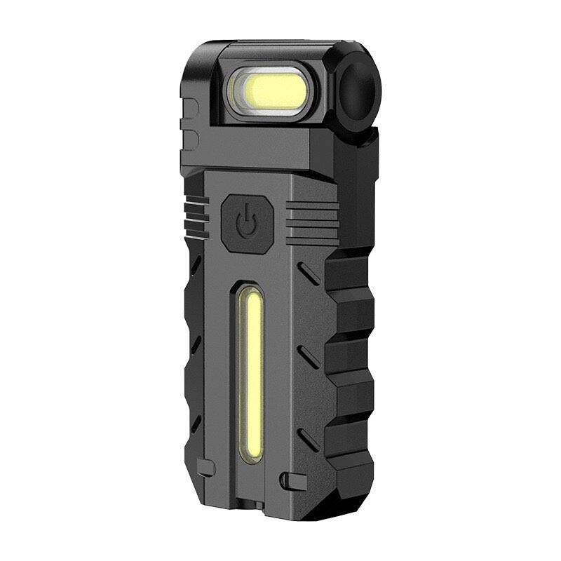 💎 50 % RABATT! 💎 180° drehbare LED-Arbeitsleuchte – Dual-Strahl, Magnetfuß und über USB-C wiederaufladbar