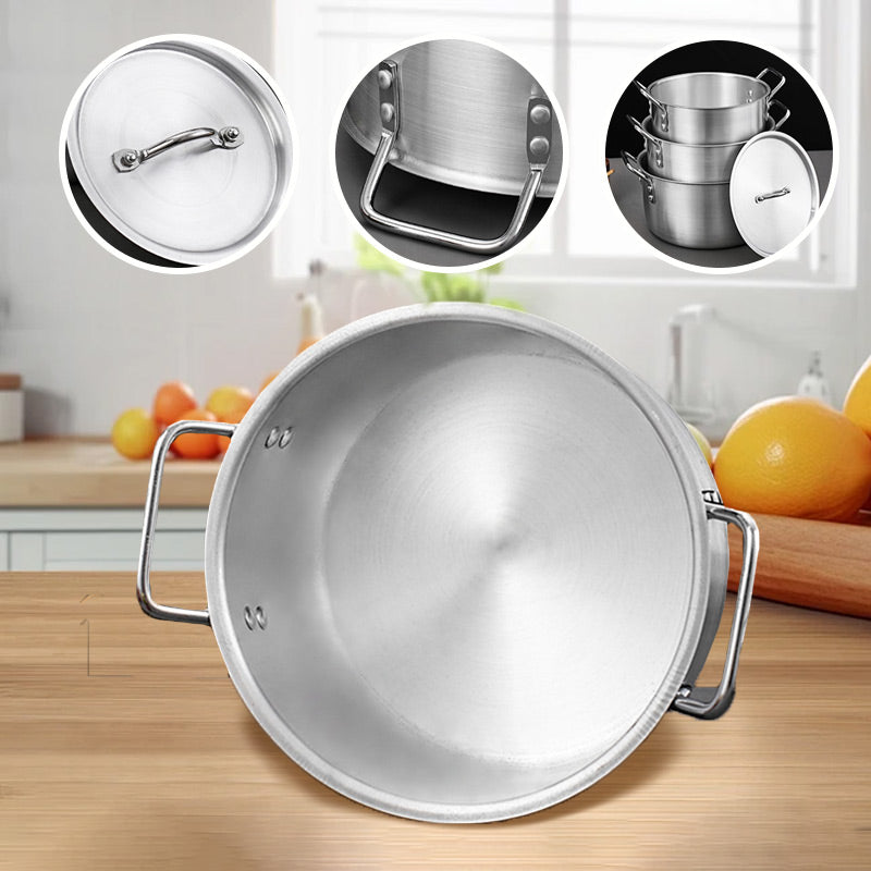 Aluminium-Kochgeschirr-Set, 7-teilig