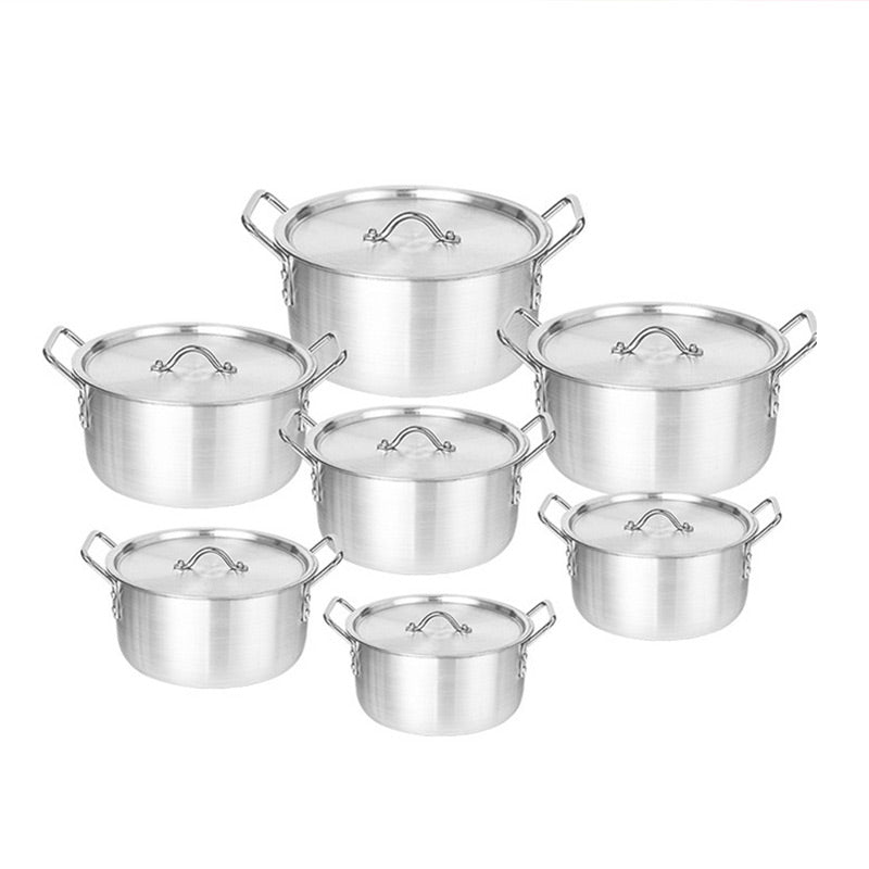 Aluminium-Kochgeschirr-Set, 7-teilig