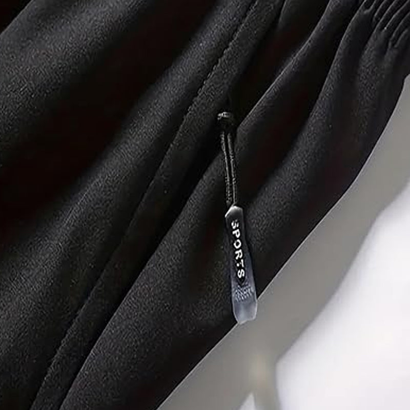 Schnelltrocknende Sportshorts für Herren mit Reißverschlusstaschen