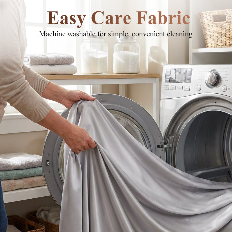 💎 50% RABATT! 💎 Unifarbenes Satin-Spannbettlaken – Haar- & hautfreundlich, Temperaturregulierend & Maschinenwaschbar 🛏️✨