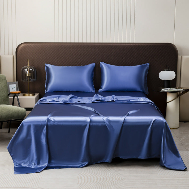 💎 50% RABATT! 💎 Unifarbenes Satin-Spannbettlaken – Haar- & hautfreundlich, Temperaturregulierend & Maschinenwaschbar 🛏️✨