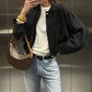 Modische Damenjacke im Pilotenstil mit Wildlederoptik