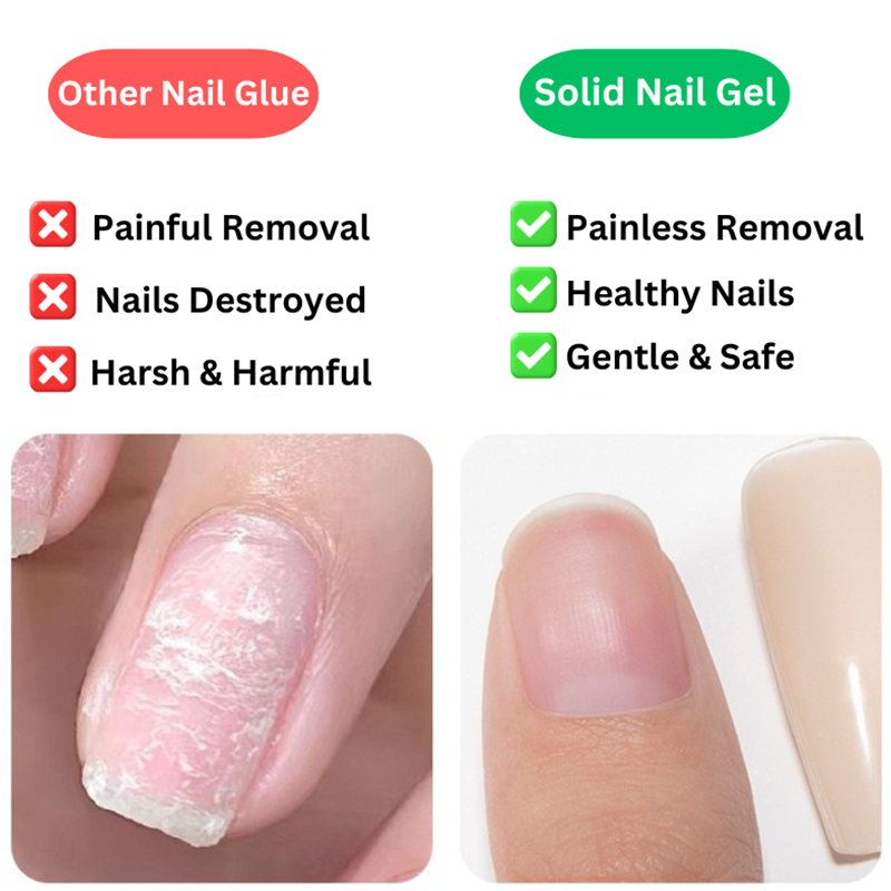 Nagelkleber-Gel für künstliche Fingernägel