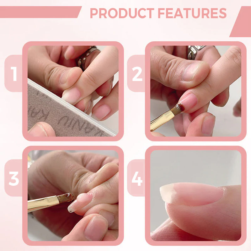 3-in-1 selbstnivellierendes Nagelaufbaugel