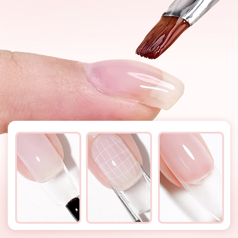 3-in-1 selbstnivellierendes Nagelaufbaugel