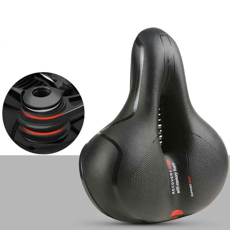 Ergonomischer, atmungsaktiver Fahrradsattel mit Memory-Schaum