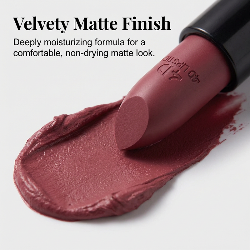 👄 Mattierender Lippenstift mit Anti-Klebe-Effekt 💦 Wasserfest & Langanhaltend