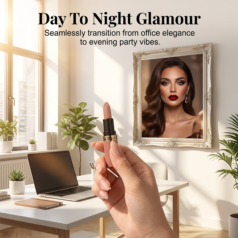 👄 Mattierender Lippenstift mit Anti-Klebe-Effekt 💦 Wasserfest & Langanhaltend