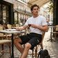 📢📢50 % Rabatt!! ⏰Herren Lässige Cargo-Shorts mit Kordelzug – Praktische Multifunktionstaschen, Verstärkte Nähte & Lockere Passform