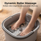 🛁🌡️ Automatisches Fußbad mit Wärme & Massage – Vollautomatisch, Rollmassage für entspannende Fußpflege