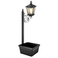 🌿🌞 2-in-1 Solarleuchte mit Blumentopf – Warmweißes Licht, Wetterfest für Garten, Terrasse & Eingangsbereich