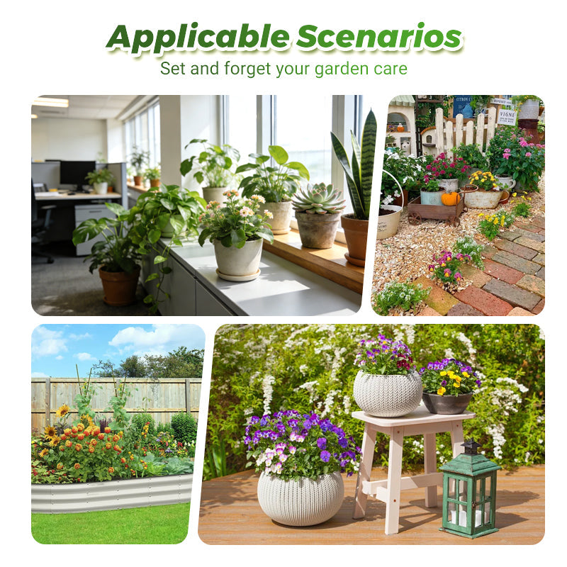 🌞💧 Solar-Blumenbewässerer – Intelligentes 3W Outdoor-Gießsystem, Komplettgerät