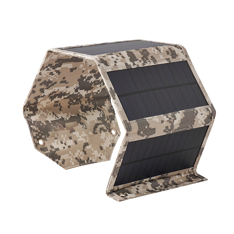 Tragbares, faltbares Solarpanel-Ladegerät