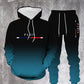 Herren Gradient Trainingsanzug-Set - Kapuzenpullover und Jogginghose
