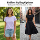 👕⏰ 50% RABATT! 5er-Pack Unifarbene Basic T-Shirts aus Baumwolle – Vielseitige Klassiker für deinen Kleiderschrank 🧳