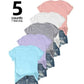👕⏰ 50% RABATT! 5er-Pack Unifarbene Basic T-Shirts aus Baumwolle – Vielseitige Klassiker für deinen Kleiderschrank 🧳