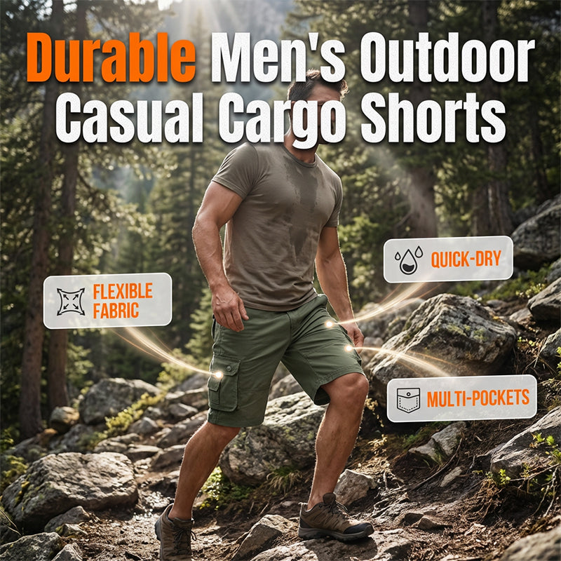 Herren lässige Outdoor-Cargo-Shorts