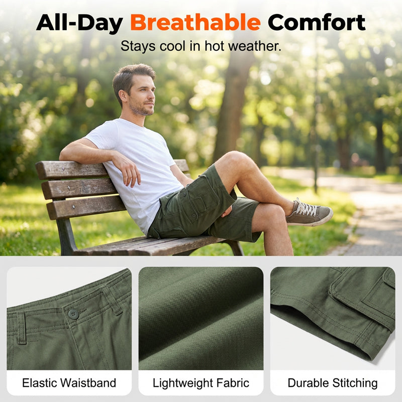 Herren lässige Outdoor-Cargo-Shorts