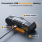 Intelligente Fahrradbeleuchtung 🔦 Drahtloses Blinklicht + ferngesteuerte Richtungsanzeige 💡 Hohe Sichtbarkeit, wasserdicht, Schnellladung👀