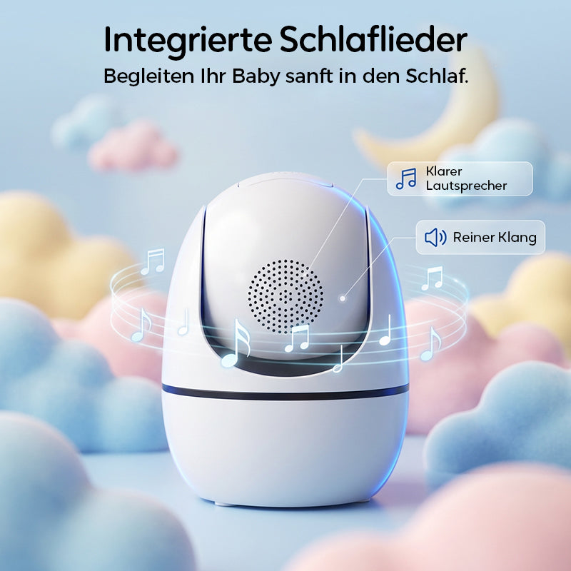 HD-Babyphone mit Kamera und Gegensprechfunktion
