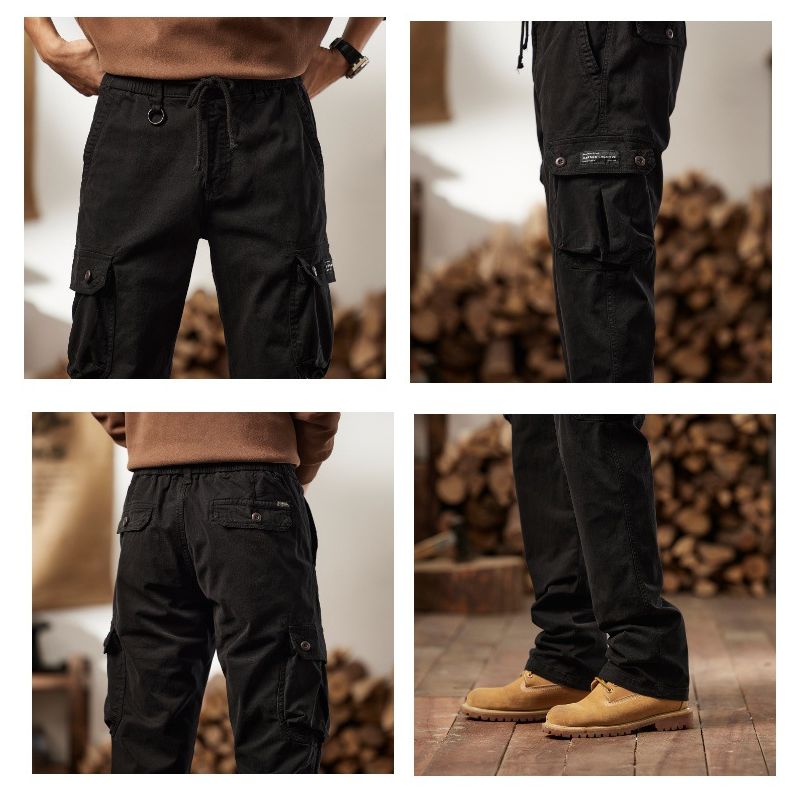 Herren-Baumwoll-Cargohose