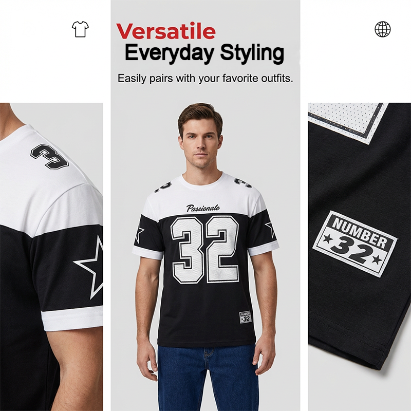 🎭T-Shirt für Herren mit grafischem Aufdruck✨