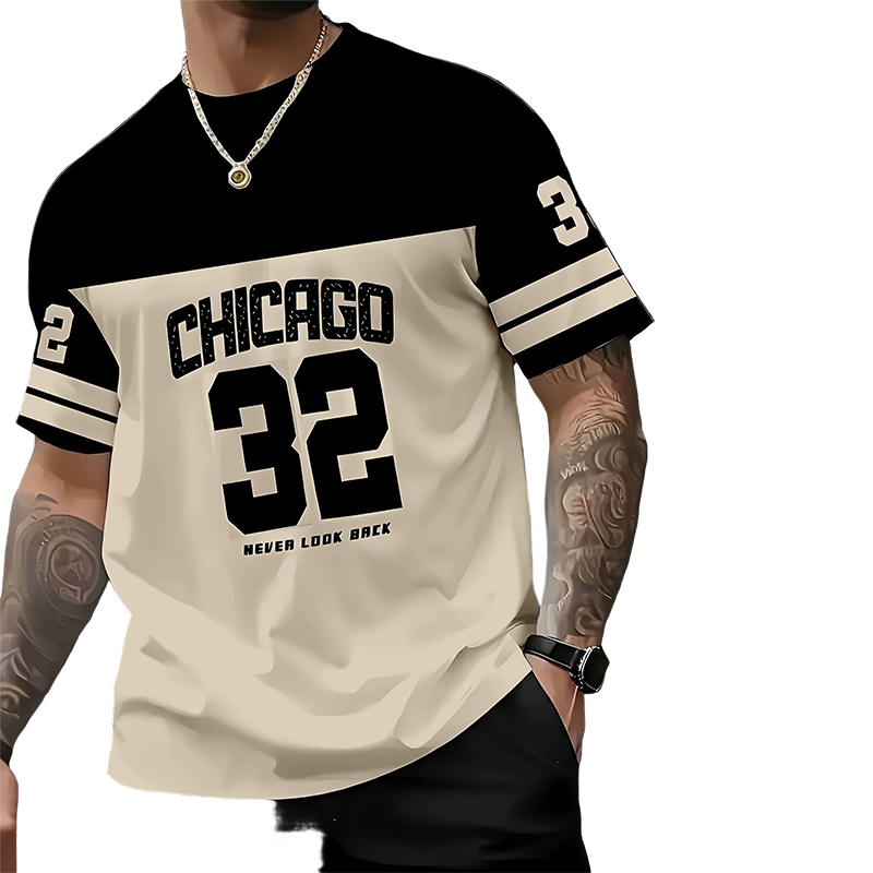 🎭T-Shirt für Herren mit grafischem Aufdruck✨
