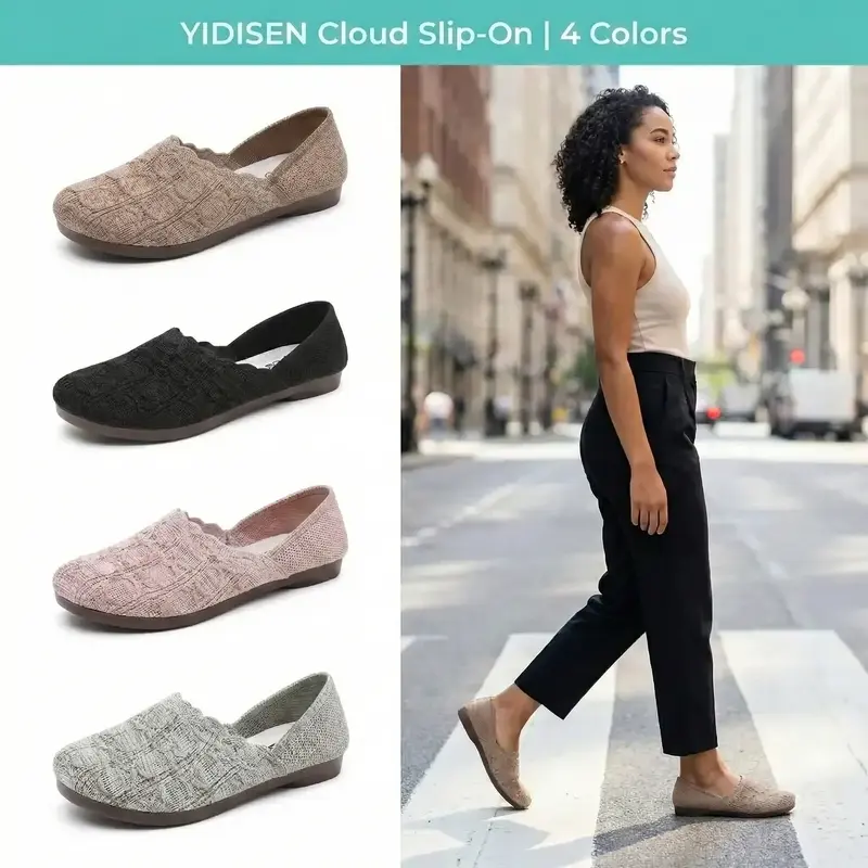 ☁Federleichte Damen-Slipper – Komfort neu definiert👟
