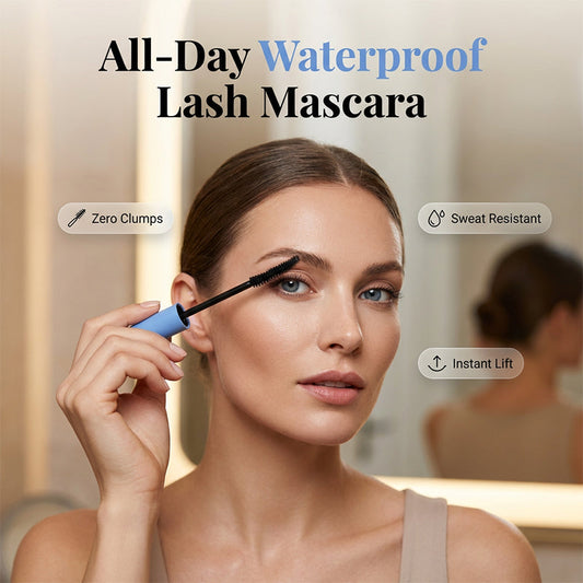 🔥🎁 1+1 GRATIS!!💞 50K+ VERKAUFT! ✨👁️Wischfeste, langanhaltende Wimperntusche💧⚡