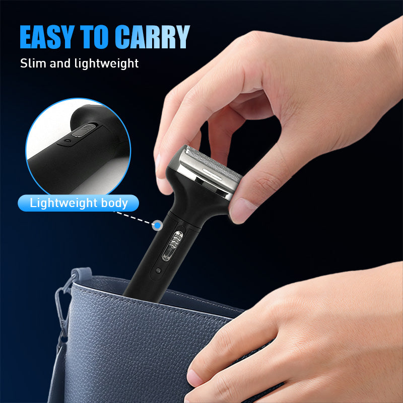 ⏳Nur für begrenzte Zeit: 50% Rabatt! 🏆Luxuriöses 4-in-1 professionelles Herren-Pflegeset – T-Klingen-Trimmer, Folienrasierer & Nasentrimmer – mit LED-Display und USB-Aufladung