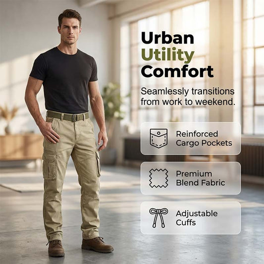 Klassische taktische Cargohose für Herren