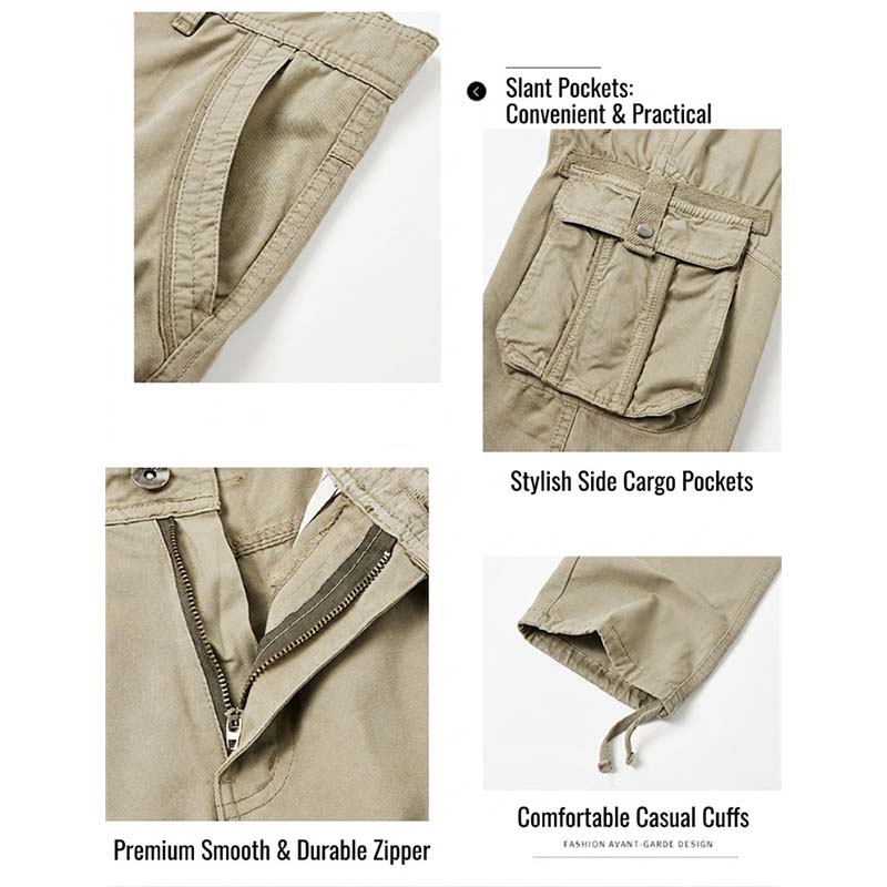 Klassische taktische Cargohose für Herren