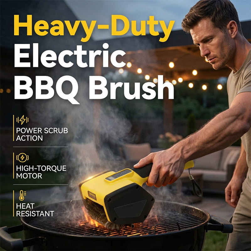 Electric BBQ Grill Cleaning Brush