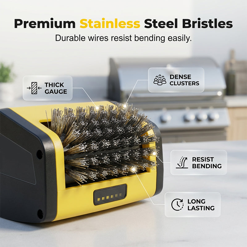 Electric BBQ Grill Cleaning Brush