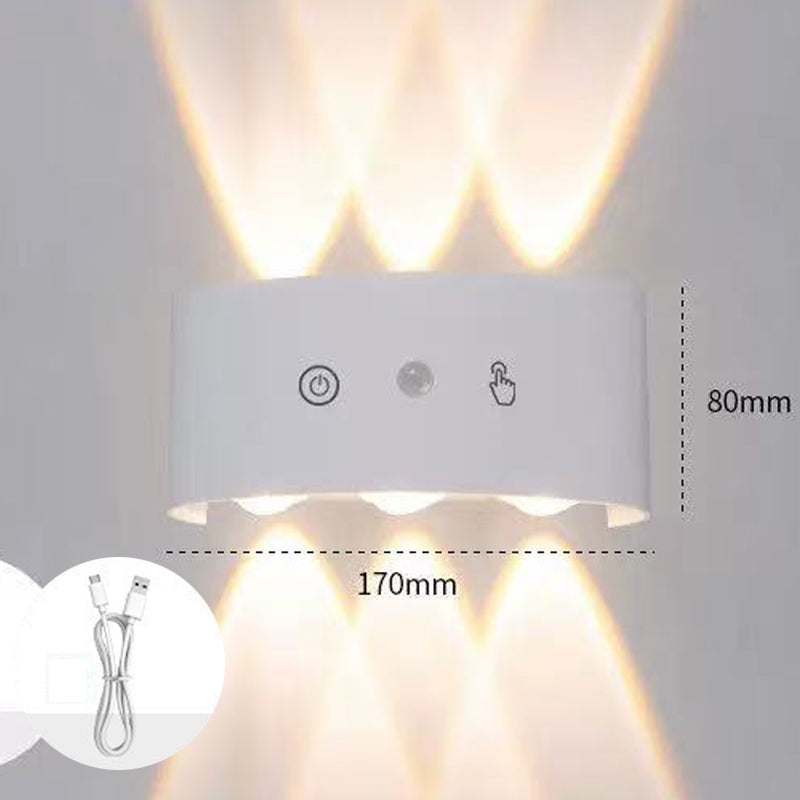 Wiederaufladbares LED-Bewegungsmelder-Nachtlicht