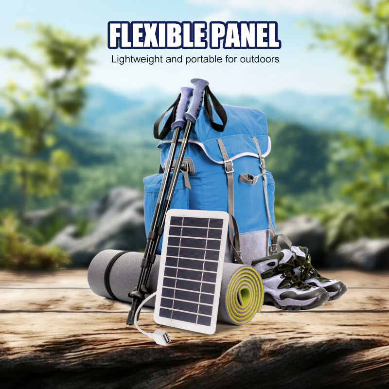 🔥Flexibles Solarpanel mit 2W und 5V