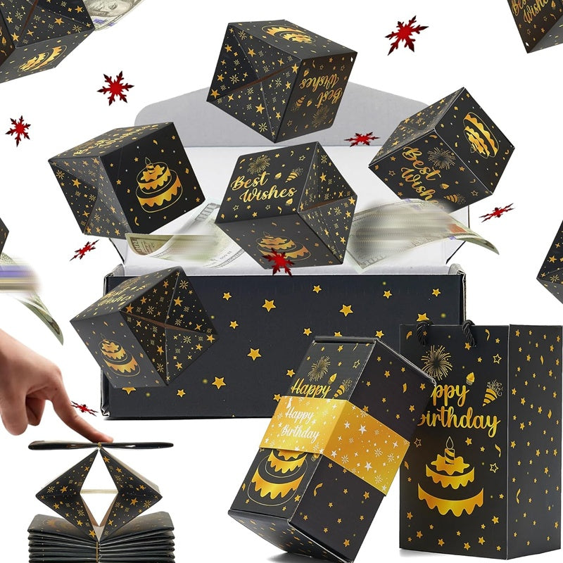 🎁50 % RABATT⏰ Überraschungs-Pop-up-Geschenkset, ideal für Geburtstage🎉