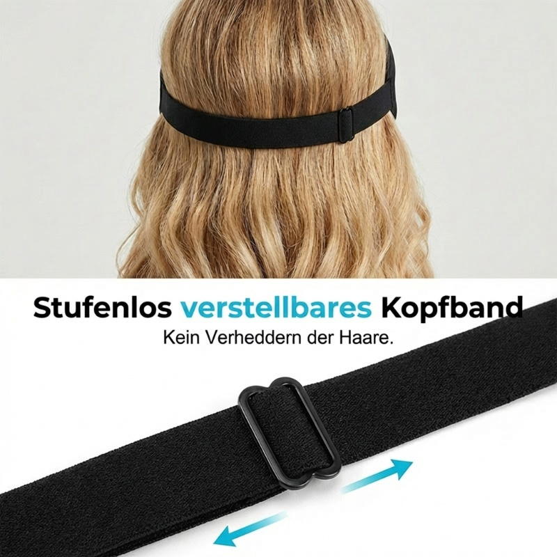 Druckfreie 3D-Kontur-Schlafmaske mit Verdunkelung