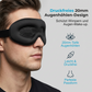 Druckfreie 3D-Kontur-Schlafmaske mit Verdunkelung
