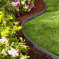 🌿 Schwarze PE-Gartenkante – flexibler Rasen- & Beetbegrenzer aus hochdichtem Kunststoff, wetterfest & einfach zu verlegen 🪴