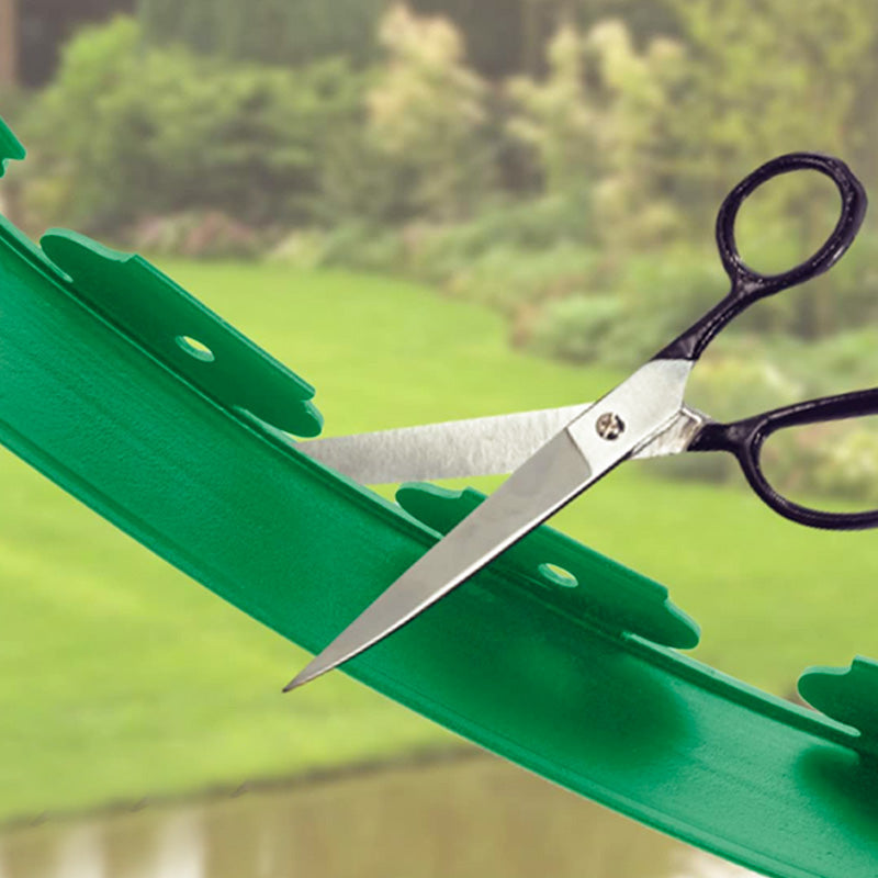 🌿 Schwarze PE-Gartenkante – flexibler Rasen- & Beetbegrenzer aus hochdichtem Kunststoff, wetterfest & einfach zu verlegen 🪴