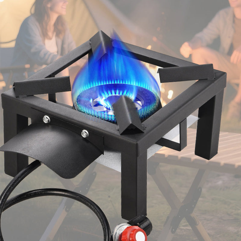 🔥 50% RABATT! 🍳 Tragbarer Propangasbrenner aus Gusseisen – Robust, langlebig & leistungsstark – Ideal für Camping, Outdoor-Kochen oder als Notfallkocher – gleichmäßige Hitzeverteilung, mit Piezozündung ⛺✨