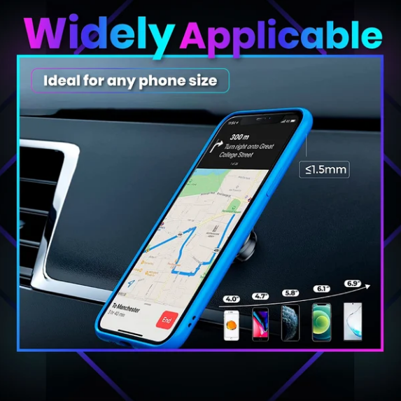 ⏰Extrem starker, flexibler magnetischer Autohandyhalter🚗📱