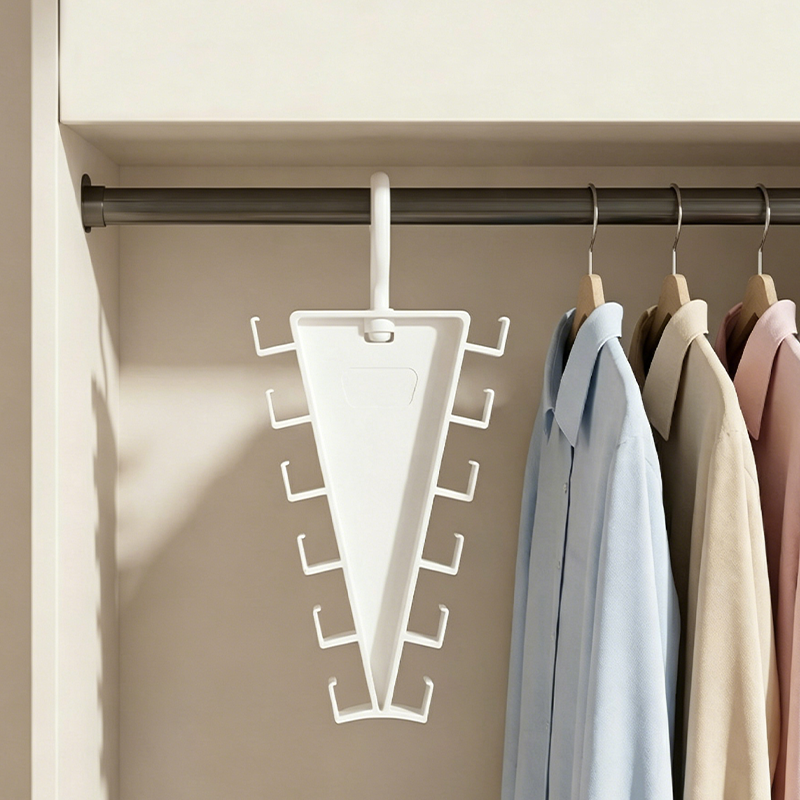 🔥Sonderangebot 50% RABATT!-50% RABATT! 👗Mehrfunktionaler dreieckiger Kleiderschrank-Organizer
