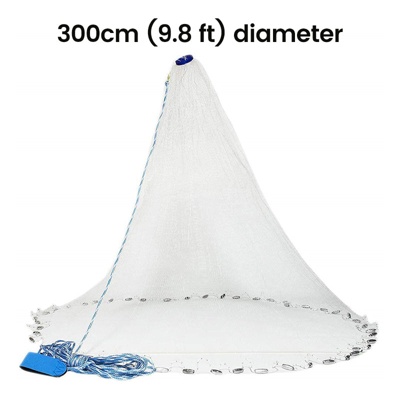 🎣 50% RABATT! ✨ Wurfnetz zum Angeln – Robust & schnell sinkend – Perfekt für Meer, See oder Fluss – vielseitig einsetzbar zum Fang von Köderfischen oder Garnelen 🌊