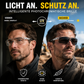 🕶️ 50% RABATT! 🏍️ Motorrad-Schutzbrille für Tag & Nacht – UV400, polarisierend & gelbe Nachtlinse – Perfekter Sitz & klare Sicht unter jedem Helm ✨